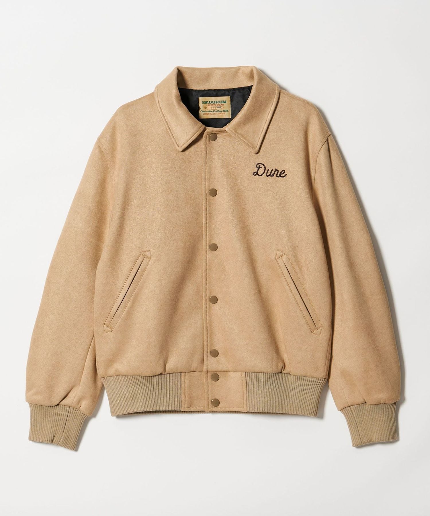 SKOOKUM＞スウェードライク スタジャン＜Select by EMMEL REFINES＞