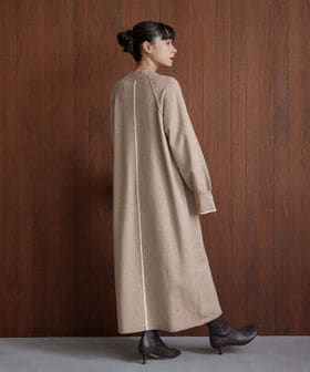 EMMEL REFINES/＜EMMEL REFINES＞EM ハイショク ニット ロング ワンピース/ワンピース