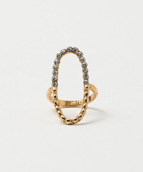 ADER.bijoux/＜ADER.bijoux＞ADER CUTSTEEL sparkle リング＜ Select by EMMEL REFINES ＞/リング