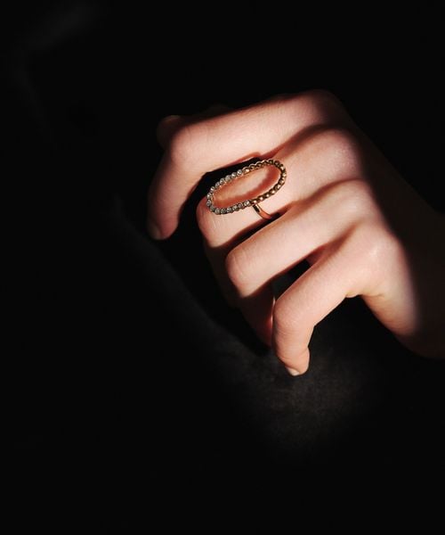 ADER.bijoux/＜ADER.bijoux＞ADER CUTSTEEL sparkle リング＜ Select by EMMEL REFINES ＞/リング