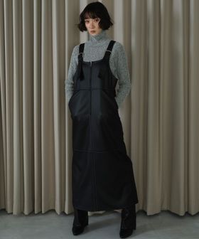 EMMEL REFINES/＜EMMEL REFINES＞EM マシュマロタッチ ジャンスカ/ワンピース