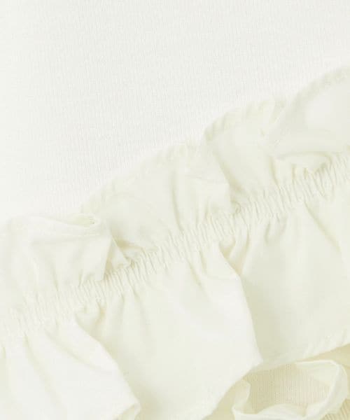 EMMEL REFINES＞EM フライス フリル 2WAY Tシャツ
