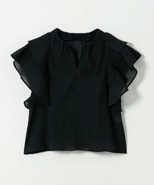 EMMEL REFINES/＜EMMEL REFINES＞EM ヨウリュウ ラッフルスリーブ ブラウス/シャツ / ブラウス
