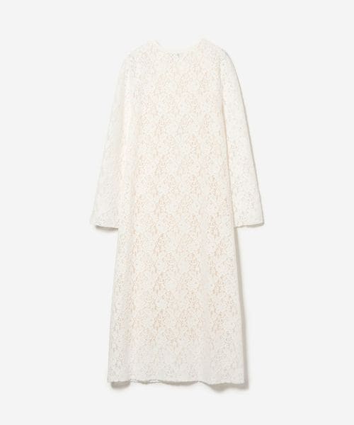 EMMEL REFINES＞EM レース ロング ワンピース