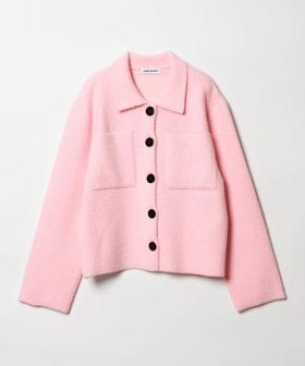 EMMEL REFINES/＜EMMEL REFINES＞EM セッケツ フェザーヤーン エリツキ カーディガン/カーディガン / ボレロ