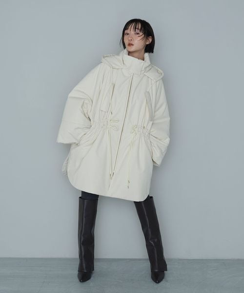 EMMEL REFINES/＜EMMEL REFINES＞EM ポンチョライク ナカワタ コート/中綿 / キルティングジャケット