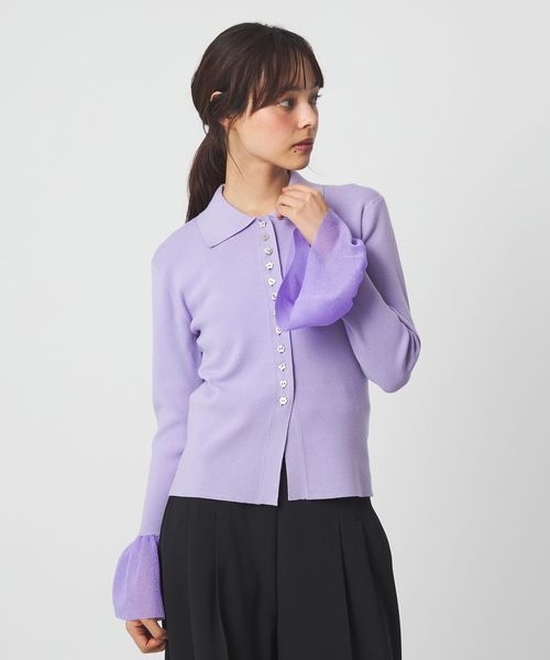 EMMEL REFINES/＜EMMEL REFINES＞EM HW マルチボタン ソデボリューム ニット/ニット / セーター