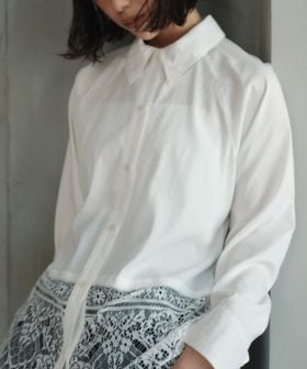 EMMEL REFINES/＜EMMEL REFINES＞EM レース レイヤー シャツ/シャツ / ブラウス