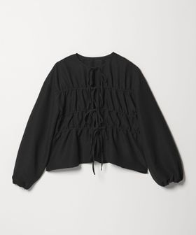 EMMEL REFINES/＜EMMEL REFINES＞EM コードレーン リボンギャザー ブラウス/シャツ / ブラウス