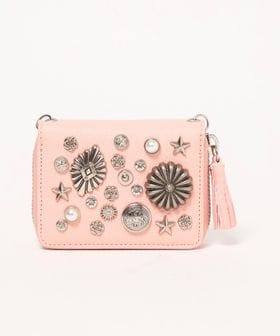 EMMEL REFINES/＜EMMEL REFINES＞EM チェーンツキ スタッズ ウォレット/財布 