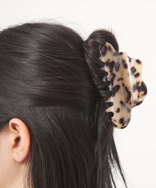 EMMEL REFINES/＜EMMEL REFINES＞EＭ マーブル バンス クリップ/ヘアアクセサリー