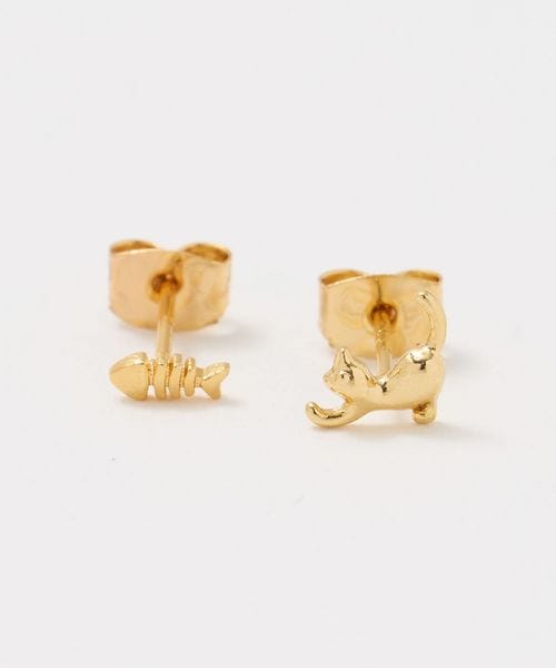 GIRLS CREW/＜GIRLS CREW＞Tiny Cat ピアス＜ Select by EMMEL REFINES ＞/ピアス（両耳用）