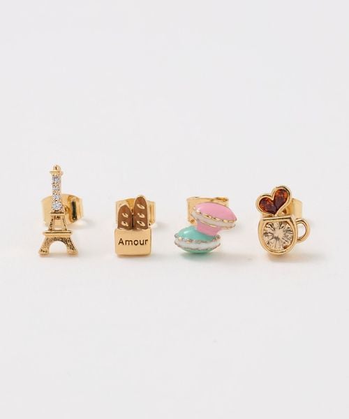 GIRLS CREW/＜GIRLS CREW＞Cafe de Paris ピアス＜ Select by EMMEL REFINES ＞/ピアス（両耳用）