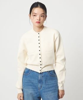 EMMEL REFINES/＜EMMEL REFINES＞EM HW スウェットライク ポケットツキ カーディガン/カーディガン / ボレロ