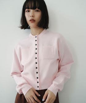 EMMEL REFINES/＜EMMEL REFINES＞EM HW スウェットライク ポケットツキ カーディガン/カーディガン / ボレロ