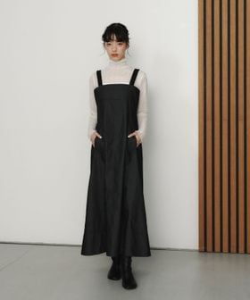 EMMEL REFINES/＜EMMEL REFINES＞EM ギャザーストラップ ジャンパースカート/ジャンパースカート