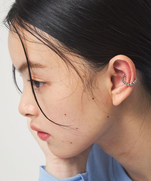 EMMEL REFINES/＜EMMEL REFINES＞EM ボール フープ イヤーカフ/イヤリング