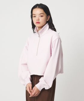 EMMEL REFINES/＜EMMEL REFINES＞EM ウラケ ハーフジップ プルオーバー/スウェット / パーカー