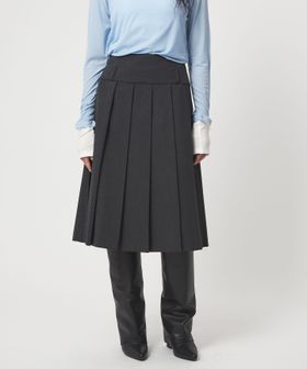 EMMEL REFINES/＜EMMEL REFINES＞EM プリーツ ミディアム スカート/ミモレ / ロング