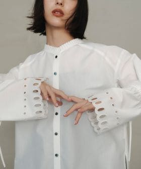 EMMEL REFINES/＜EMMEL REFINES＞EM ソデスカラシシュウ シャツ/シャツ / ブラウス