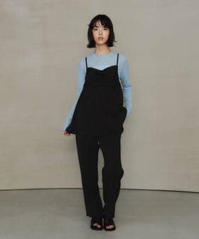 EMMEL REFINES/＜EMMEL REFINES＞EM レイヤード キャミ サロペット/オーバーオール / オールインワン