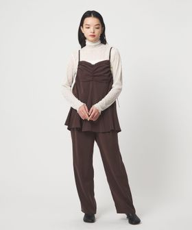 EMMEL REFINES/＜EMMEL REFINES＞EM レイヤード キャミ サロペット/オーバーオール / オールインワン