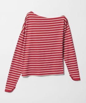 EMMEL REFINES/＜EMMEL REFINES＞EM アシンメトリー ボーダー ロンT/Tシャツ / カットソー