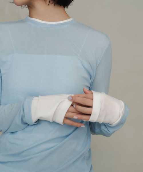 EMMEL REFINES/＜EMMEL REFINES＞EM ベアフライス クルーネック プルオーバー/Tシャツ / カットソー