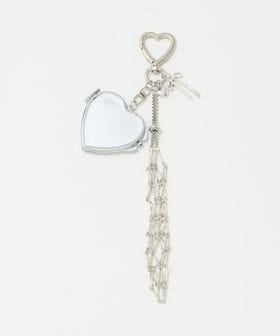 EMMEL REFINES/＜EMMEL REFINES＞EM ミラー＆リップ チャーム/キーケース / キーホルダー