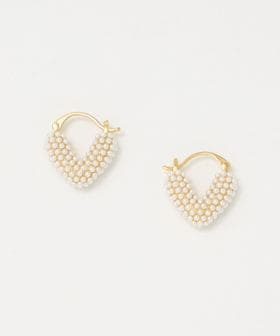 kaene/＜kaene＞ミニフープ ハート ピアス＜Select by EMMEL REFINES＞/ピアス（両耳用）