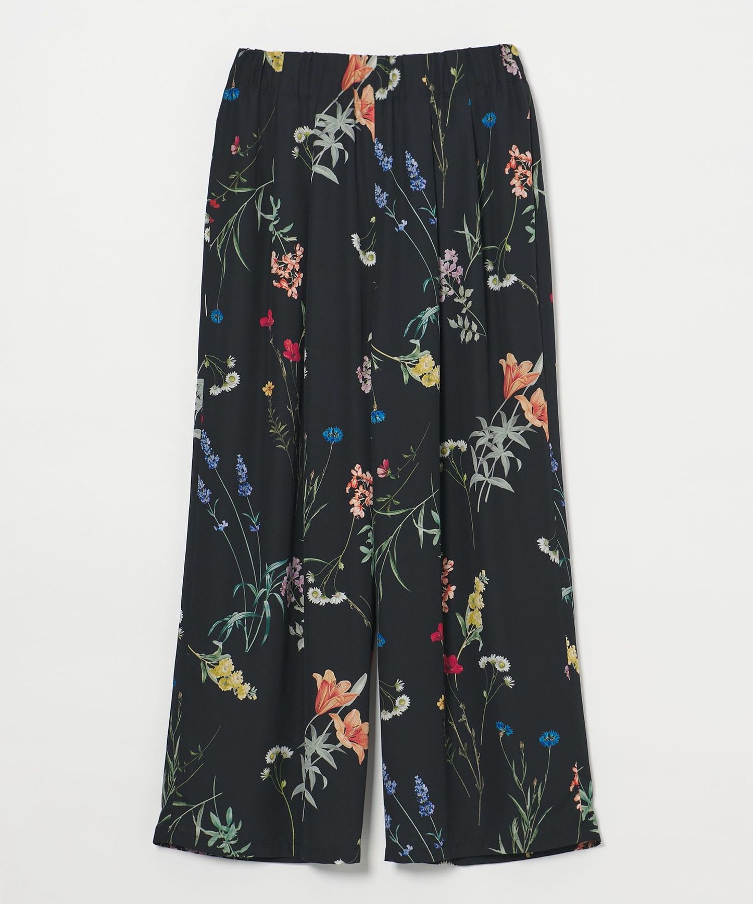 EMMEL REFINES＞EM フラワープリント イージーパンツ