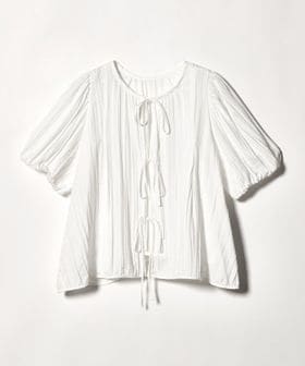 EMMEL REFINES/＜EMMEL REFINES＞EM ランダムプリーツ リボン2WAY ブラウス/シャツ / ブラウス