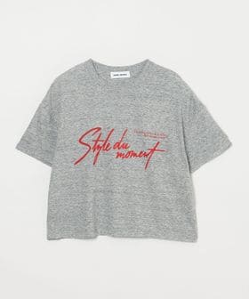 EMMEL REFINES/＜EMMEL REFINES＞EM ロゴプリント ボックス Tシャツ/Tシャツ / カットソー