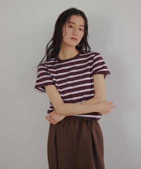 EMMEL REFINES/＜EMMEL REFINES＞EM フライスクルーネック チビTシャツ/Tシャツ / カットソー