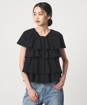 EMMEL REFINES/＜EMMEL REFINES＞EM ティアードフリル カットソー トップス/Tシャツ / カットソー