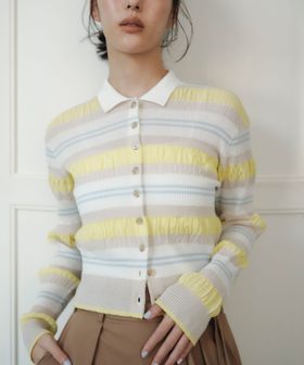 EMMEL REFINES/＜EMMEL REFINES＞EM HW マルチボーダー ニット/ニット / セーター