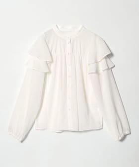 EMMEL REFINES/ ＜EMMEL REFINES＞EM ヨウリュウフリル スタンドカラー ブラウス/シャツ / ブラウス