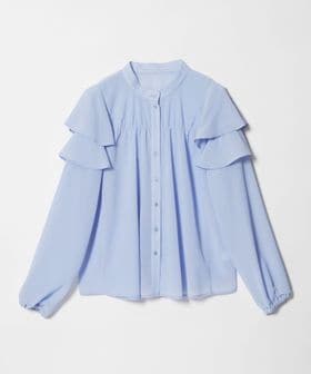 EMMEL REFINES/ ＜EMMEL REFINES＞EM ヨウリュウフリル スタンドカラー ブラウス/シャツ / ブラウス