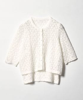 EMMEL REFINES/＜EMMEL REFINES＞EM カットレース カーディガン＆タンクトップ セット/カーディガン / ボレロ