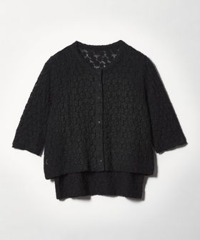 EMMEL REFINES/＜EMMEL REFINES＞EM カットレース カーディガン＆タンクトップ セット/カーディガン / ボレロ