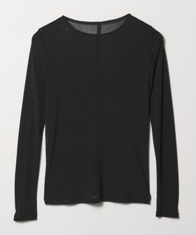 EMMEL REFINES/＜EMMEL REFINES＞EM ソフトチュール シアークルーネック/Tシャツ / カットソー