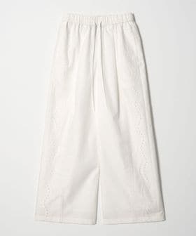 EMMEL REFINES/＜EMMEL REFINES＞EM カットワーク シシュウ パンツ/イージーパンツ