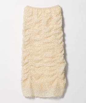 EMMEL REFINES/＜EMMEL REFINES＞EM ドットペタル ギャザースカート/ミモレ / ロング