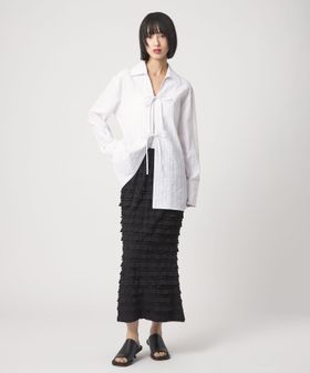 EMMEL REFINES/＜EMMEL REFINES＞EM ティアードフリル カット スカート/ミモレ / ロング