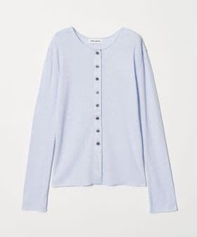 EMMEL REFINES/＜EMMEL REFINES＞EM スラブテレコ カット カーディガン/カーディガン / ボレロ