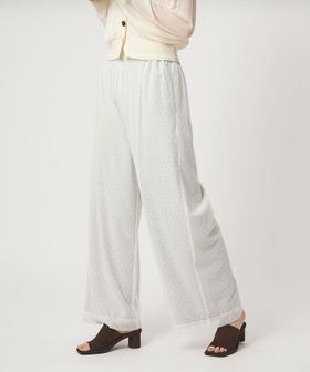 EMMEL REFINES/＜EMMEL REFINES＞EM ドットチュール レイヤー パンツ/イージーパンツ