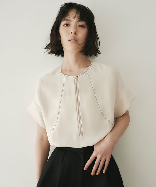 EMMEL REFINES/＜EMMEL REFINES＞EM 2WAY ジップ ブラウス/シャツ / ブラウス