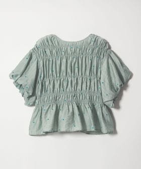 EMMEL REFINES/＜EMMEL REFINES＞EM ハートシシュウ シャーリング ブラウス/シャツ / ブラウス