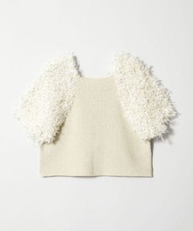 EMMEL REFINES/＜EMMEL REFINES＞EM HW テープヤーン ショートスリーブ ニット/ニット / セーター