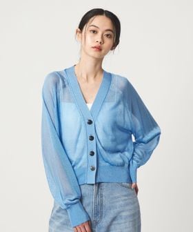 EMMEL REFINES/＜EMMEL REFINES＞EM HW ラメシアー カーディガン/カーディガン / ボレロ